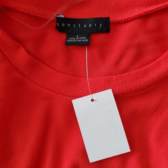 NWT Sanctuary Red Sweater - Picture 3 of 4